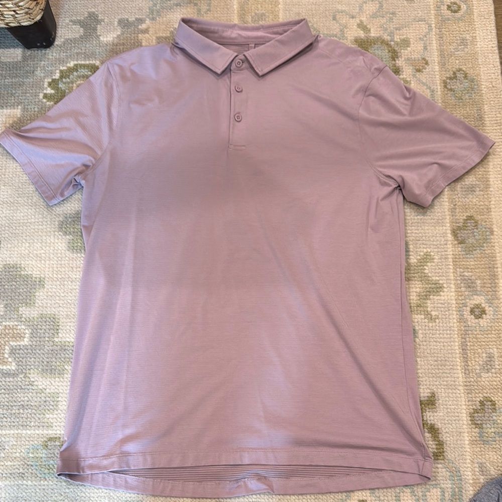 Men's Lululemon Purple Polo Shirt